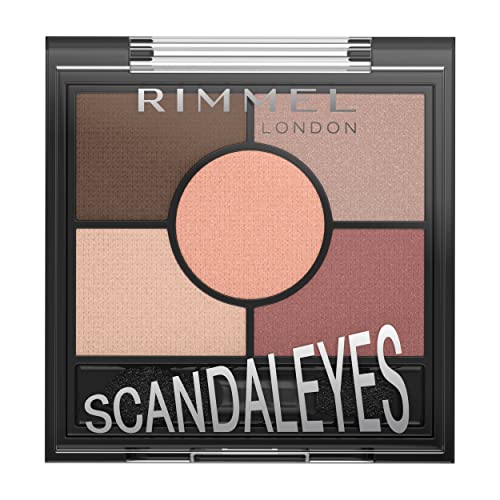 Rimmel London Scandaleyes 5 Pan Eyeshadow Palette Golden Eye, Cream