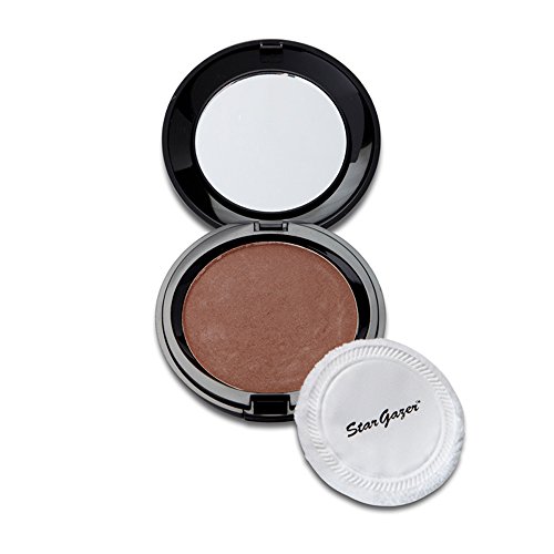 Pressed powder White, pressed powder full cover foundation including mirror and puff applicator