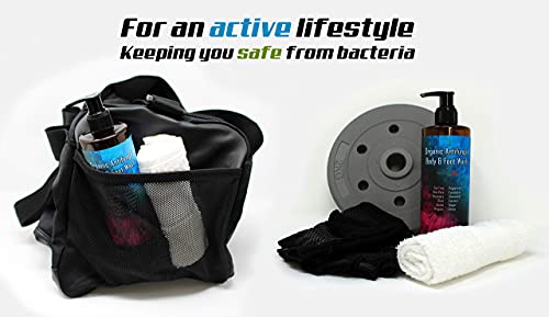 Organic Antifungal Body & Foot Wash | Tea Tree | Antibacterial | Relieve Acne, Eczema, Warts, Athlete’s Foot, Ringworm, Toenail Fungus, Jock Itch