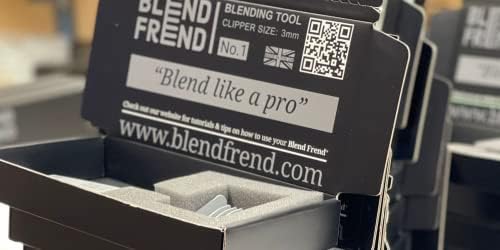Blend Frend - Grade 1 (3mm) Blend comb - Instantly blend hair, Easy to use, Compatible with all clipper brands.