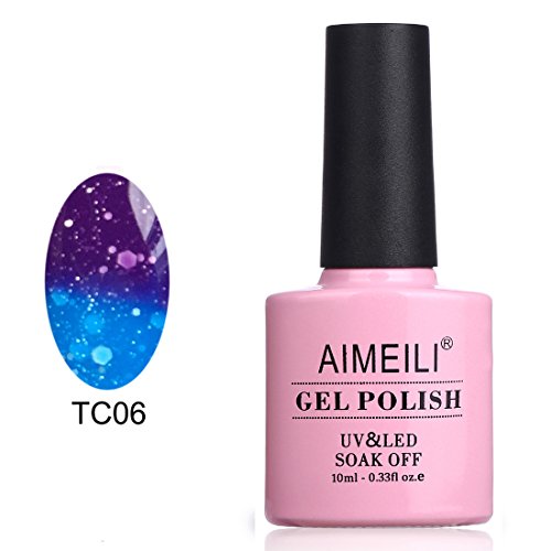 AIMEILI Nude Gel Nail Polish, UV/LED Soak-Off Gel Polish French Nail Gel, Nail Lamp Nail Art Manicure Salon DIY at Home, Long Lasting & Easy to A