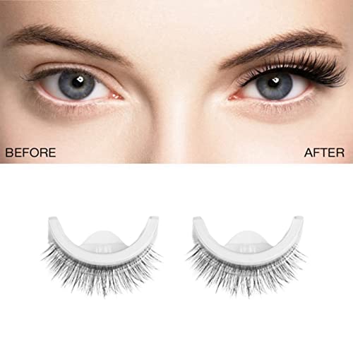 Self Adhesive Eyelashes Reusable False Eyelashes,Pre Glued Eyelashes,Reusable Adhesive Eyelashes,Stick on Eyelashes,Reusable Eyelashes Self Adhes