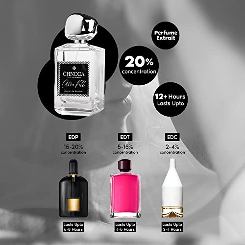 Chnoca Perfume for Men in Gift Box, Cashmere Musk and Bergamute Seductive Mens Fragrance, Luxurious and Attractive Perfume Extract (15 ML)