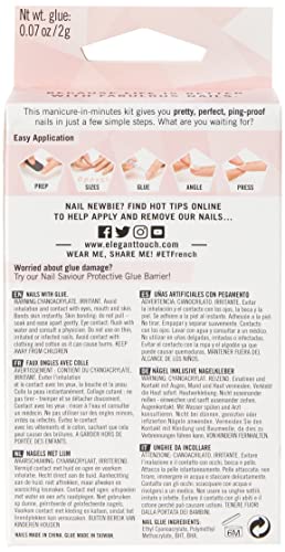 Elegant Touch French Nails 126