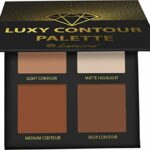 Contour Pallet Makeup Powder Contour Kit - Contour Palette With Mirror - 4 Highly Pigmented Matte Colors For Contouring And Highlighting - Vegan,