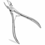 H&S Nail Toenail Clippers for Thick Ingrown Nails Nippers Cuticle Remover Scissors Cutters Heavy Duty Stainless Steel