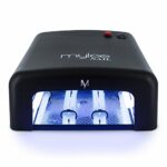 Mylee UV Gel Nail Curing Lamp 36 Watt, Fast Drying Gel Polish Manicure & Pedicure, Removable Tray, 120-Second Preset Timer, 4 x 9W UV Bulbs (Incl