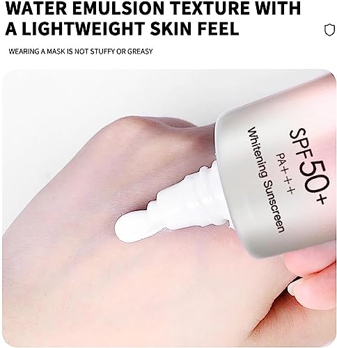 Sun Treatment Uv Spf 50 Korean,Sunscreen Cream Uv Isolation Spf 50+,60g Sun Screen Protector for Face and Body,Sunscreen Cream,Sunscreen Isolatio