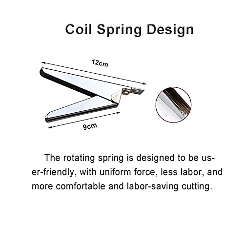 JeoPoom Nail Tip Clippers, Stainless Steel Nail Cutter, Acrylic Nail Tips Edge Cutter, Perfect for Men & Women