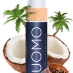COCOSOLIS UOMO Tanning Accelerator for Men - Organic Tanning Oil with Vitamin E & Black Coconut Scent for a Fast Intensive Tan - Tanning Enhancer