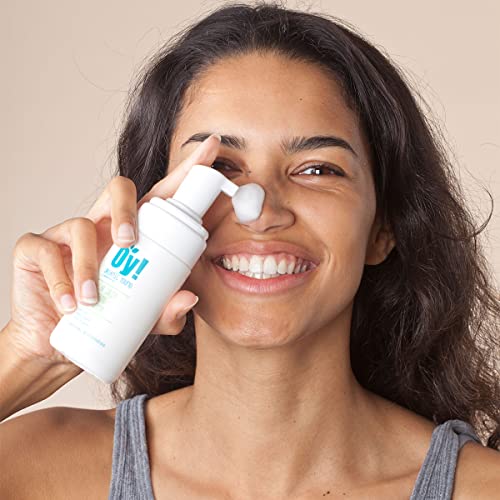 Green People Oy! Foaming Clear Skin Face Wash 100ml | Natural & Organic Teenage Facial Wash | Willow Bark & Tea Tree | Skin Care for Pre-Teens &