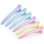 Beayuer 30pcs Hair Clips for Styling Professional Non-Slip Colorful Plastic Duckbill Alligator Hair Barrettes Pins DIY Accessories Hairpins for W