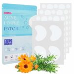 Spot Patches, Acne Patch 112 Pcs, Hydrocolloid Pimple Patches, Korintin Acne Patches for Large Zit Breakouts, 3 Sizes (8mm, 10mm, 38mm x 26mm)