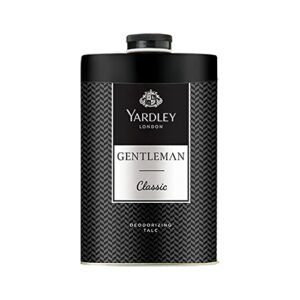 Yardley London Gentleman Classic Talcum Powder 250 g. 8.8 oz, Masculine Fragrance