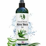 Earth's Daughter Aloe Vera Gel - 99.75% Organic, 12 Oz Great for Face, Hair, Acne, Sunburn, Bug Bites, Rashes, Eczema