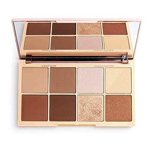 Makeup Revolution X Roxxsaurus, Highlight & Contour Palette, 8 shades, 20 g