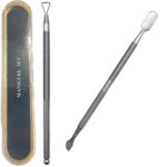 Nail Gel Scraper and Cuticle Pusher in Case Nail Art Tools and Essentials