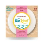 KinKind Give me MORE! Deep Conditioner Bar for Damaged, Frizzy & Curly Hair. Extra Care & Protection. Vegan & Cruelty Free. Upto 50 washes! 40g