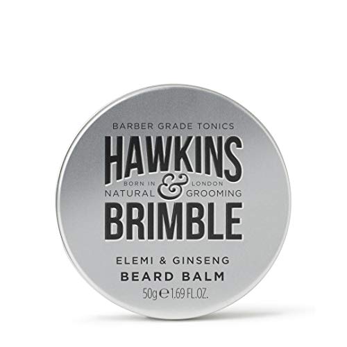 Hawkins & Brimble Beard Balm 50g - Smooth Soft & Manageable Beard Growth Support | with Acclaimed Signature Scent