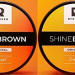 2 TUBS Byrokko SHINE BROWN Premium Tanning Accelerator Cream x 190ml EACH Sunbed & Outdoor Sun Tan Up! 100% Natural Ingredients.