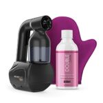 MineTan Bronze Babe Personal Spray Tan Kit Black - Portable, At Home Spray Tan Machine with Spray Tan Solution