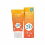 derma e Antioxidant Natural Sunscreen SPF 30 Oil-Free Face Lotion with Vitamin C and Green Tea, 2 Ounce