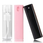 Small Spray Bottle, 3 Pcs Perfume Atomiser Empty Glass Spray Bottle Refillable Mini Spray Atomizer Aftershave Dispenser Travel Accessories Gifts