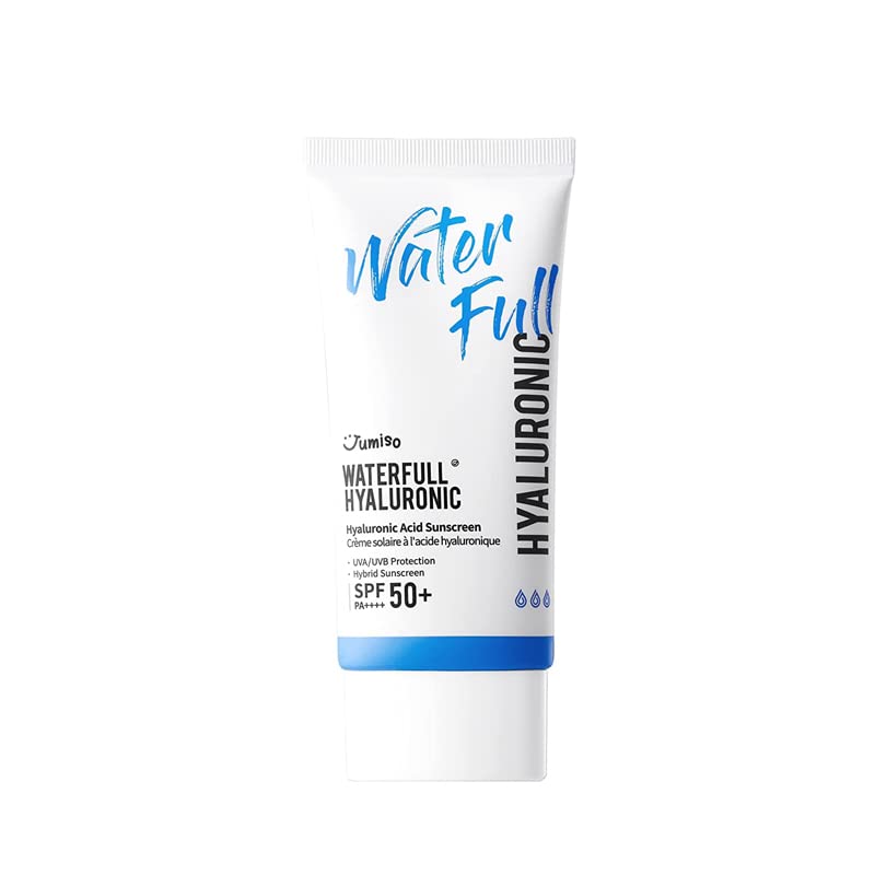 Helloskin Waterfull Hyaluronic Acid Sunscreen SPF 50+ PA++++ 50ml Hydrating Vegan Sunscreen for All Skin Types