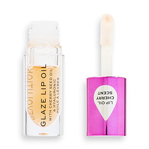 Makeup Revolution, Glaze Lip Oil, Nourishing Lip Oil, Getaway Teracotta, 4.6ml