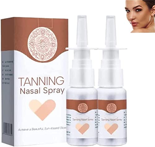 BronzeMist Tanning Nasal Spray,Tanned Sunless Spray,Self-Tanning Facial Mist,Tanning Sunless Spray,Deep Tanning Dry Spray,Sunless Tanning Mist,Na