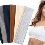 TERSE Headbands for Women Short Hair Non Slip Elastic Sweat Hairbands Soft Fabric Hair Bands for Women's Hair, Workout Yoga Running Sport Thin Ha