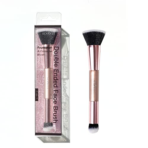 Blusher Brush Powder Brush, Bronzer Brush kabuki makeup brushes Blush Blusher Brush,Flawless Blending Of Powder Cosmetics for Foundation,Powder,H