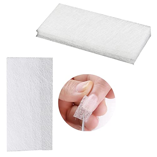 Clyhon 20 Pieces Fiberglass Nail Extension Fiber,Nail Art Quick Extension Fiberglass Silk, for Women DIY Nail Art Extension Accessories