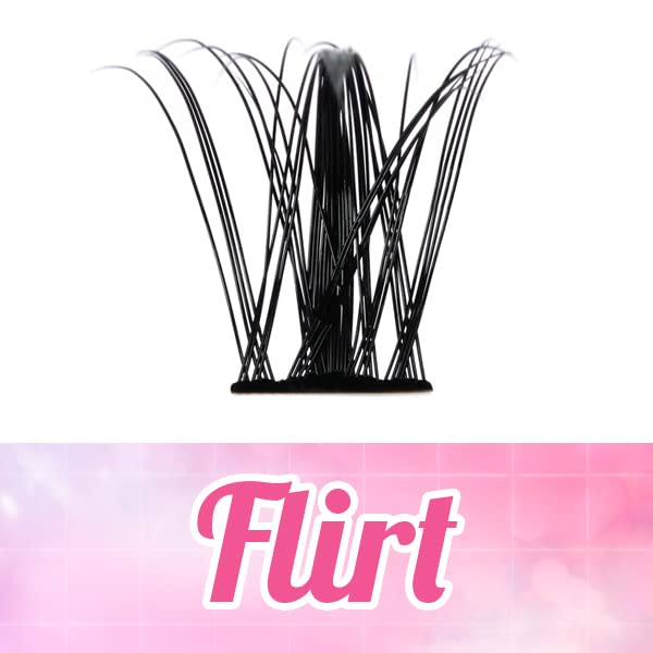 Lash Clusters, 72 Pcs Individual Cluster Lashes DIY Lash Extension 8-16mm Eyelash Clusters Volume Wispy Lashes Super Thin Band Reusable Soft & Co