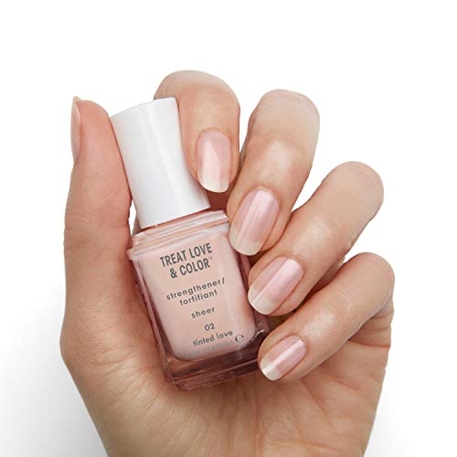 essie Nail Polish Strengthening Treat Love Colour 02 Tinted Love TLC Care Nail Varnish 13.5 ml