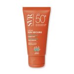 SVR SUN SECURE SPF50+ Water-Resistant Portable Face Sun Cream - Baby, Child + Adult. Marine-friendly, Sweat-Resistant Sunscreen for Ski / Mountai