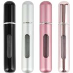 Perfume Atomizer Refillable, 8 ml Refillable Atomiser Perfume Spray Bottle Mini Underfill Empty Travel Bottle Clear Visual Container Bottle Set o