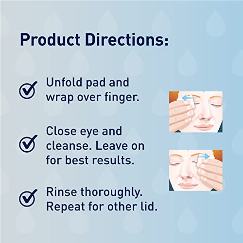Ocusoft Eyelid Cleanser, Extra Strength, Pre-Moistened Pads, 30 Pads
