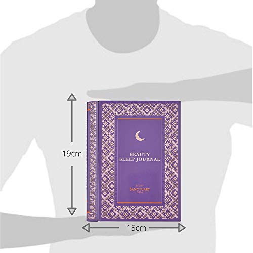 Sanctuary Spa Gift Set, Beauty Sleep Journal Tin With Pillow Spray, Face Mask, Warming Muscle Balm and Sleep Eye Mask, Vegan, Reusable Tin, Welln