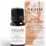 NEOM - Feel Good Vibes Essential Oil Blend, 10ml | Mandarin & Ylang Ylang | Scent to Make You Happy Range