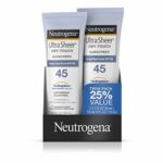 Neutrogena Ultra Sheer Spf#45 Lotion 3oz (2 Pack)