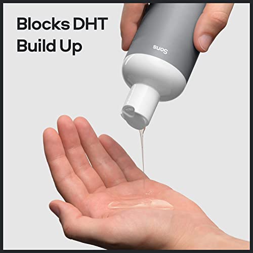 Sons Hair Growth Shampoo for Men - Reverse Hair Thinning and Loss - Formula Boosts Thick Hair Regrowth (3 Month)