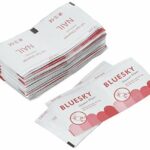 Bluesky Cleanser Wipes for UV Gel (75 Percent Isopropyl Alcohol Wipes) - 50 Pieces