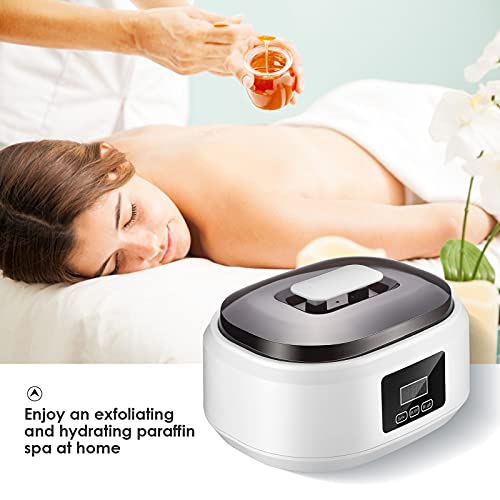 GJCrafts Paraffin Wax Bath for Hands And Feet, Removes Rough And Dry Skin, Promotes Blood Circulation, Parrafin Wax Heater for Skin Treatment, 3P
