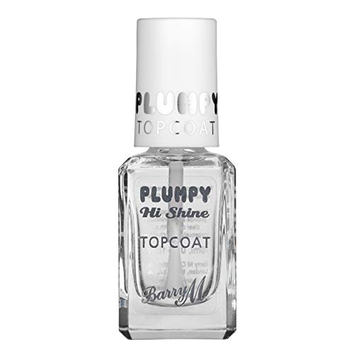 Barry M Cosmetics - Nail Polish - Gelly Hi Shine Nail Paint - Plumpy Top Coat - Made In the U.K.