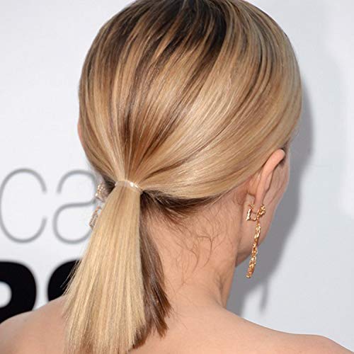 Hoyols Hair Elastic Rubber Bands Ties for Ponytail Braid Holder Pack (Clear 1500 pcs)