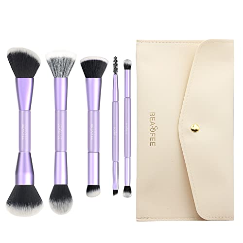 Blusher Brush Powder Brush, Bronzer Brush kabuki makeup brushes Blush Blusher Brush,Flawless Blending Of Powder Cosmetics for Foundation,Powder,H