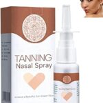 BronzeMist Tanning Nasal Spray, Sunless Spray, Deep Tan Dry Spray, Sunless Tanning Mist, Natural Looking Tan, Summer Color Sunless Self Tanning M