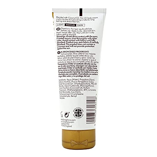 Creightons Bronze Ambition The Instant Tan Glow & Go (100ml) - Immediate, Streak-Free & Natural Looking Tan Enriched with Coconut Water to Nouris