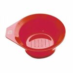 Pro-Tip Non-Slip Hair Colour Mixing Bowl, Red, TNTBR